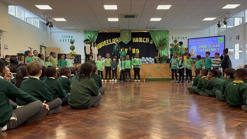 Year 1P Patricks Day Assembly 2024 5